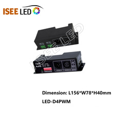 LED rgb dmx decoder 4 channel LED dimmer